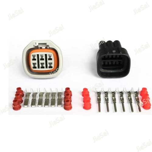 6 Pin 6189-0029 Super C6S-194G Aprillia CDI Accelerator Throttle Pedal Connector Female Male Plug For Infiniti Toyota