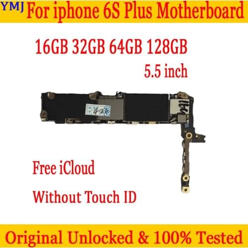 Good Working for iphone 6S Plus Motherboard 16GB/32GB/64GB/128GB,100% Original Unlocked for iphone 6S Plus 5.5inch Logic board