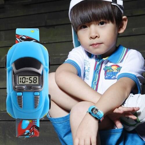 2020 New Childrens Electronic Watch Male Student Fashion Personality Creative Car Trend Watch Toy Watch Birthday Gift For Boys