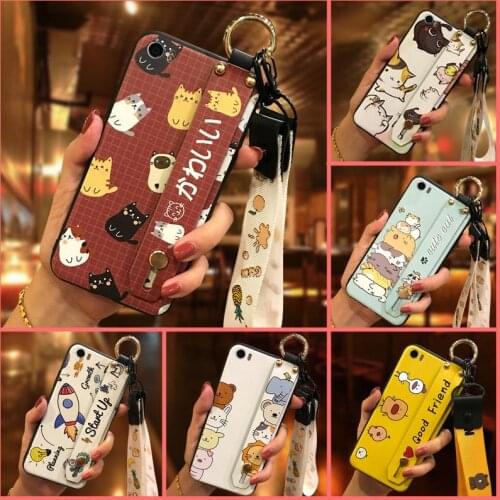 TPU Original Phone Case For Xiaomi Mi 5 Cute Cover Waterproof Wristband Lanyard Fashion Design