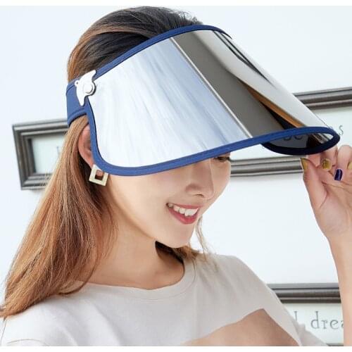 Sunshade Sun Cap Female Summer Sunscreen Sun Protection Hat Men Women Outdoor Cycling Riding Adjustable Anti-UV Caps