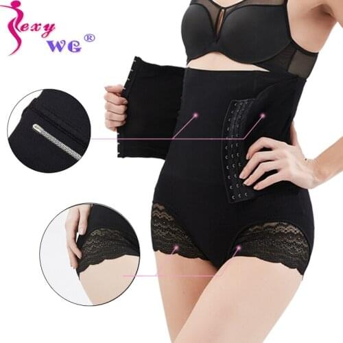 SEXYWG Butt Lifter Tummy Control Panties Body Shaper Butt Enhancer Underwear Waist Trainer Hip Shapewear Belly Shaper Women