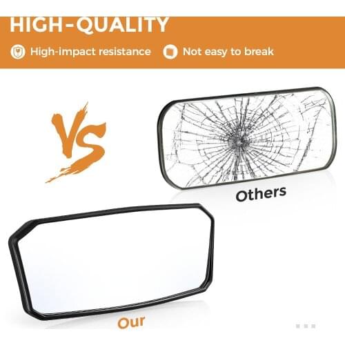 UTV Accessories Rearview Center Mirror for Can-Am Maverick X3 Max Sport 1000 1000R Trail 800 800R 1000 1000R