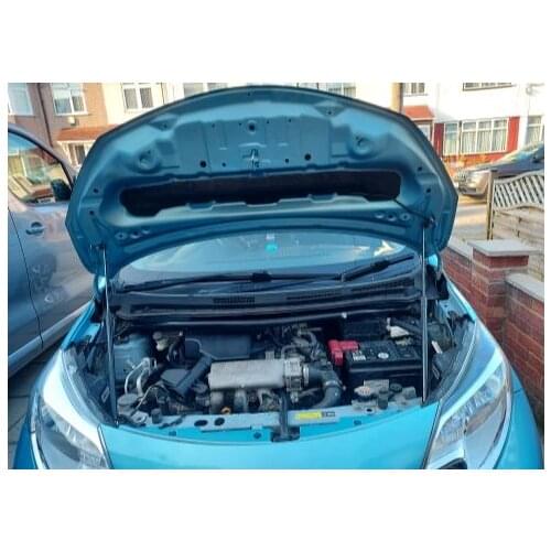 Damper for 2012- Nissan NOTE E12 hatchback Front Bonnet Hood Modify Gas Struts Lift Support Shock Accessories Absorber