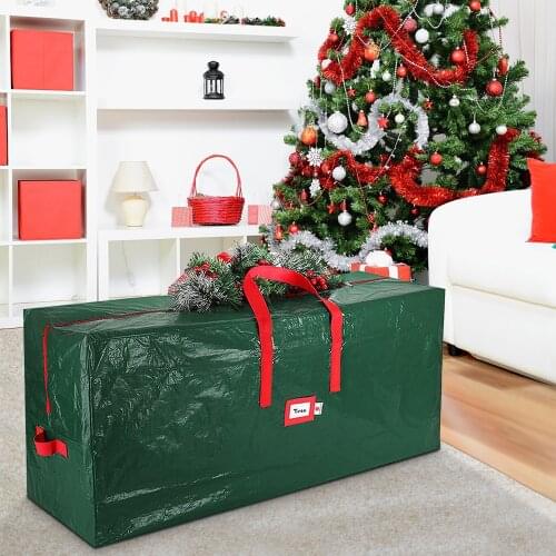 Extra Waterproof Christmas Tree Storage Bag Xmas Trees Dustproof Cover Protect Furniture Quilt Clothes Book Warehouse Storage Ba
