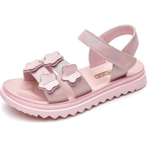 Summer baby sandals fashion toddler girl shoes color star butterfly non-slip pink sandals kid shoes for kids girls sandals