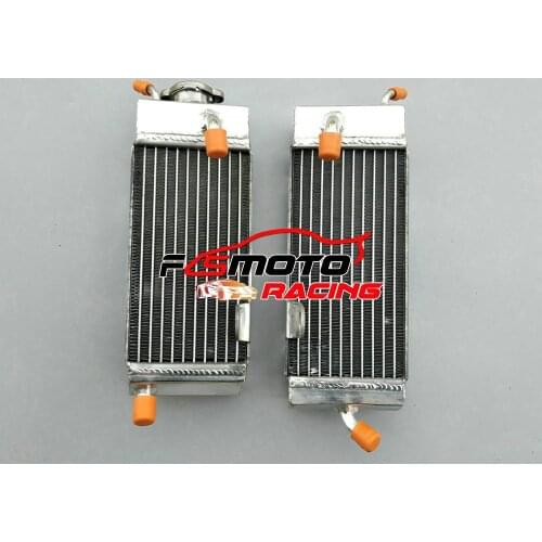 Left & Right Side Aluminum Radiator For Ya-ma-ha YZ250 YZ 250 2-STROKE 1986-1989 1986 1987 1988 1989