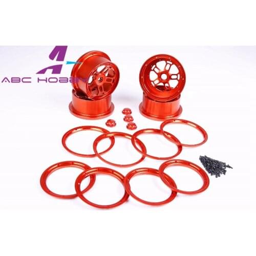 LT (LOSI 5ive-T) Truck 1/5 RC LT truck Strong CNC ALLOY wheel hubs set for whole truck