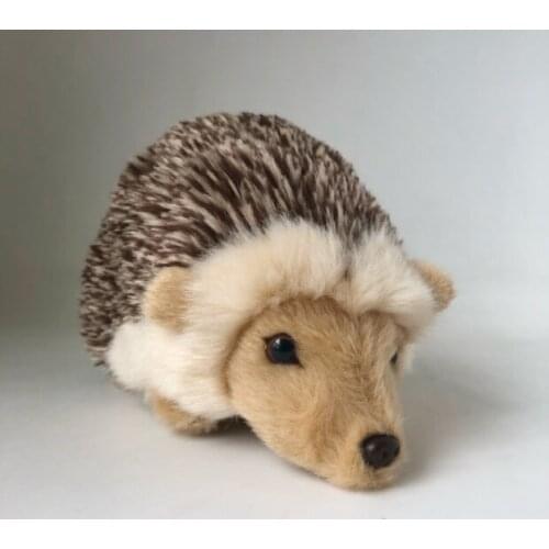 Cute Hedgehog Simulation Animal Lifelike Stuff Plush Toy Doll Children Christmas Gift18cm