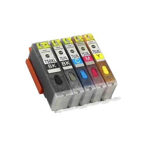 NEW PGI-750 751 refillable ink cartridge For CANON PIXMA MG5470 MG5670 MG6470 MG6670 MX727 MX927 Ip7270 IX6770 MG5570 IX6870