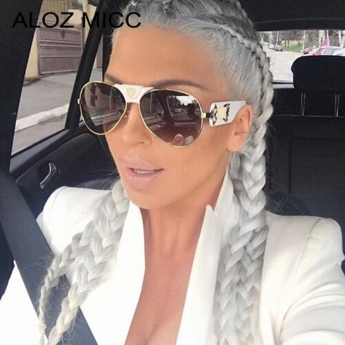 ALOZ MICC New Brand Designer Men Classic Black Sunglasses Women Driving Sun Glasses for man Shades Eyewear Oculos UV400 Q34