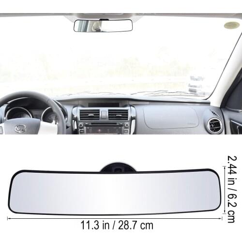 Panoramic Rear View Mirror Universal Wide Angle Rear View Mirror with Suction Installation Car Interior Mirrors Rearview Mirror