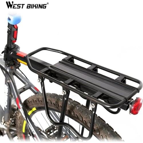 WEST BIKING Bike Racks Bike Luggage Bicycle Accessories Equipment Stand Footstock V Brake Disc Bicycle Kickstand Bicycle Rack