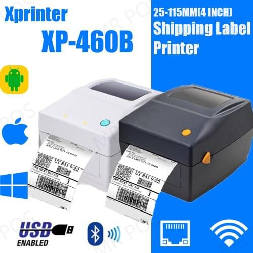 Xprinter Label Barcode Printer Thermal Receipt Printer Bar Code Printer 20mm-100mm With Auto Stipping XP-DT426B/460B