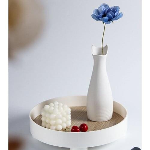 Simplicity Abstract Cat Flower Vase Ceramic Vases Home Decoration Accessories Desktop Display Hydroponics Flower Arrangement