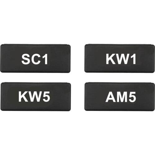 RIOOAK New Arrival Lishi 2 in 1 Tool SC1 SC4 KW1 KW5 AM5 R52 Locksmith Tool