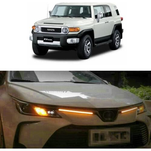 LED Daytime Running Light DRL Turn Signal Lamp For toyota corolla avensis rav4 camry auris CARINA FJ CRUISER LAND CRUISER