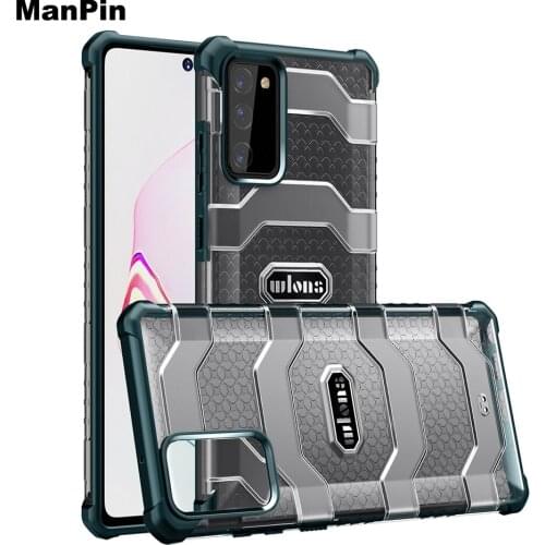 Mobile Phone Back Cover For Samsung Galaxy Note 20 Ultra Heavy Duty Protection Case Outdoor Drop Proof Anti Dust TPU PC Shell