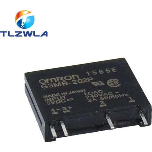 10PCS Smart Electronics New Original Solid State Relay G3MB-202P DC-AC PCB SSR In 5VDC,Out 240V AC 2A