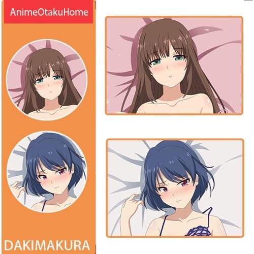 Anime Domestic Girlfriend Hina Tachibana Tachibana Rui Pillow Cover Hugging Body Pillowcase Otaku Bedding Dakimakura Pillow Case