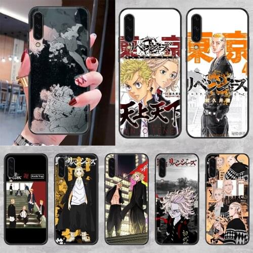 Anime Tokyo Revengers Phone case For Samsung Galaxy A 3 5 7 8 10 20 21 30 40 50 51 70 71 E S 2016 2018 4G black art coque