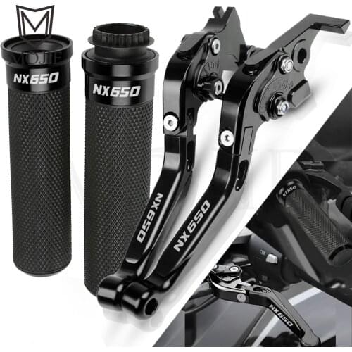 For Honda NX650 NX 650 J-X Dominator 1988-1999 1989 1992 1991 Motorcycle Accessories Brake Clutch Levers Handlebar Hand Grips