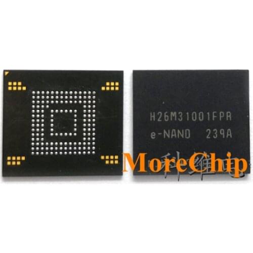 H26M31001FPR eMMC BGA153 NAND Flash Memory IC Chip 8GB Soldered Ball Phone Repair 2pcs/lot