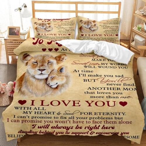 Duvet Cover Gift for Friends 3D Printed Bedding Set Single Bed Double Bed Queen Bed Sheet Children Adult Duvet Cover Home