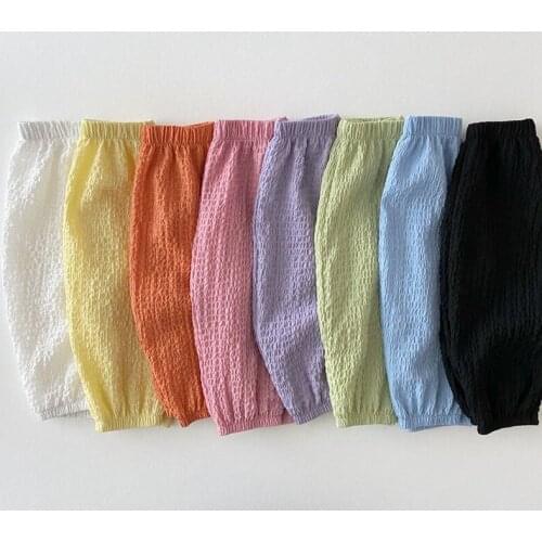 Korean Version of The New Childrens Clothing 2021 Summer Beam-cut Pants for Boys and Girls Boys Clothes Kids Pants