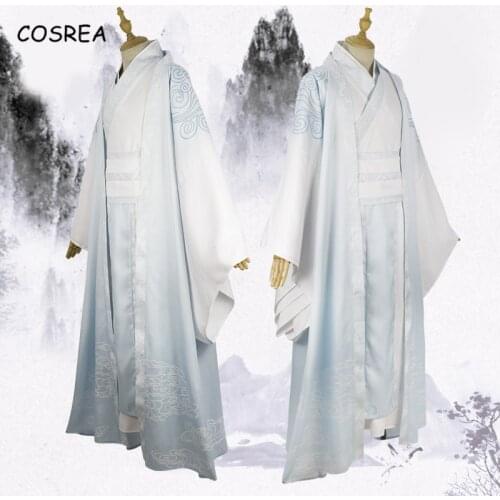 Lan Wangji Cosplay Grandmaster of Demonic Cultivation Cosplay Costume Lan Wangji Adult Ver Costume Mo Dao Zu Shi