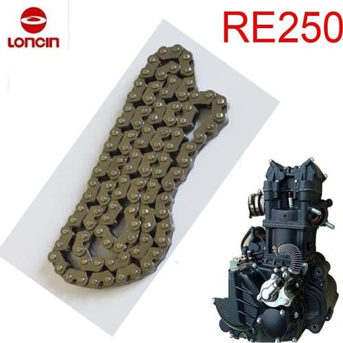 LONCIN RE250 engine time chain DID LC166FMM LX250 LX166FMM ATV Quad 250cc Chinese Motorcycle Engine
