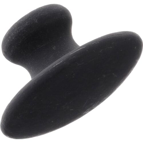 Mushroom Shaped Massage Stone Natural Basalt Hot Rock for Spa Gua Sha