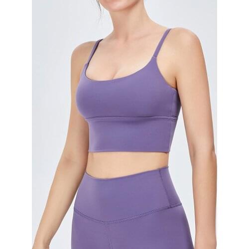 New Sports Bra Top Fitness Women Seamless Gym Bra Hollow Out Crop Home Excerise Tops Workout Padded Yoga Bra Running Activewear