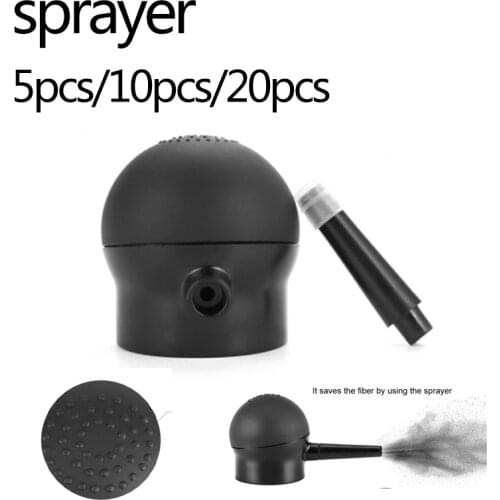 Hair Fiber Black Sprayer Wholesaler Special Offer Fiber Bottle Hair Loss Styling Spray Salon Uniform Spray For Hair Loss