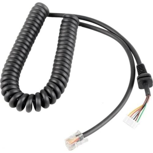 Replacement Microphones Mic Cable Cord Wire for Yaesu MH-48A6J FT-7800 FT-8800 FT-8900 FT-7100M FT-2800M FT-8900R
