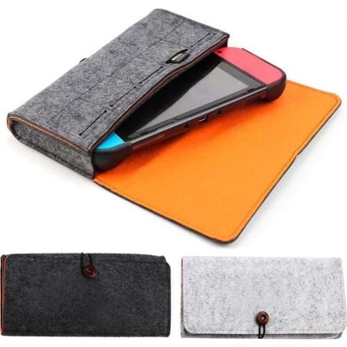 Travel Carrying Cloth Hard Storage Bag Case Holder for NS Switch Game Console Console Game Cards Cover Protector Store Pouch Box
