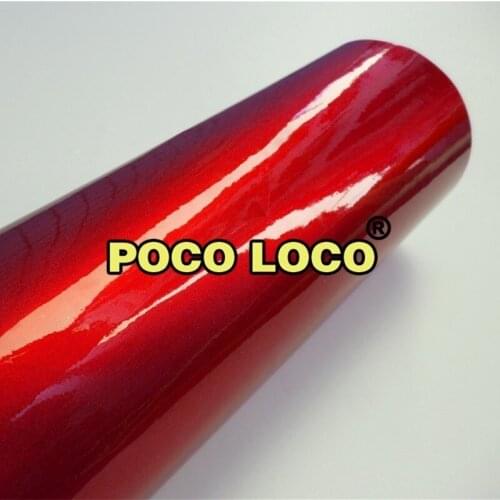 Candy Red Glossy Glitter Metallic Car Wrap Vinyl For Car Bonnet,spoiler,bumper,roof,mirror,interior Decoration,mobile Phone