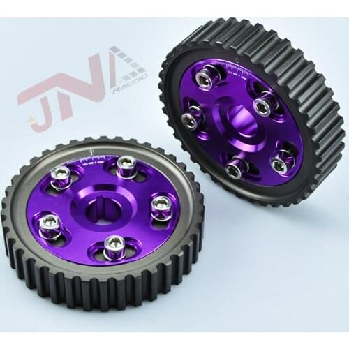 1Pairs JNA Adjustable Cam Gears Pulley for Honda-D16 Cam Gear Alloy Timing Gear