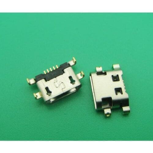 10pcs/lot Mini Micro USB For Wiko Fever 4G Repair Parts Jack Plug Socket Power Connector Charging Port Dock Replacement