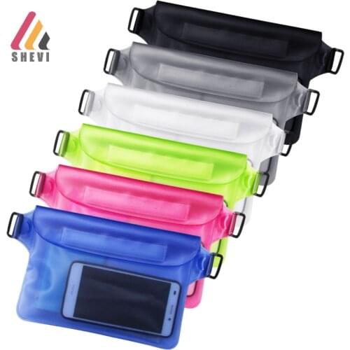 10PCS Waterproof Drift Diving Swimming Bag Underwater Dry Shoulder Waist Pack Bag Pocket Pouch Skiing Snowboard Phone Bags Case