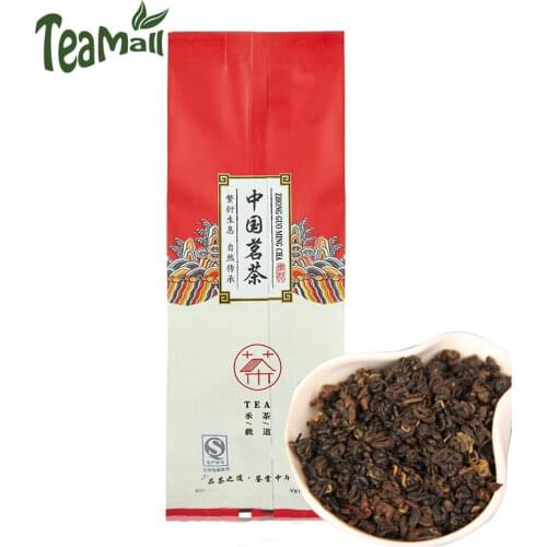 2021 Dianhong Rea Spiral Black Chinese Tea Yunnan Tea Fengqing with Sweet Potato Aroma 150g