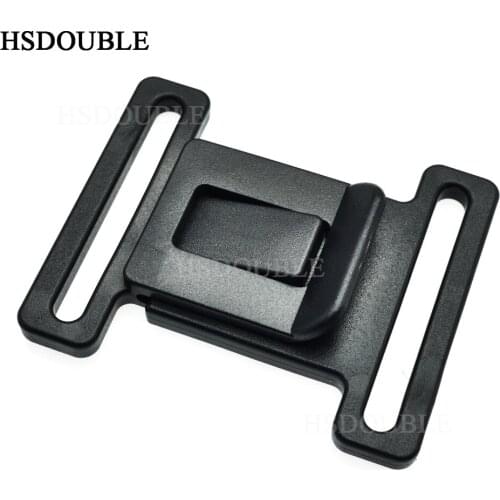 58mm Webbing Plastic Center Release Buckle for Sports Students Casual Bags