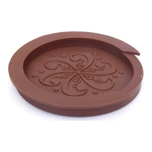 Acoustic Guitar Sound Hole Cover Screeching Halt Rubber Khaki