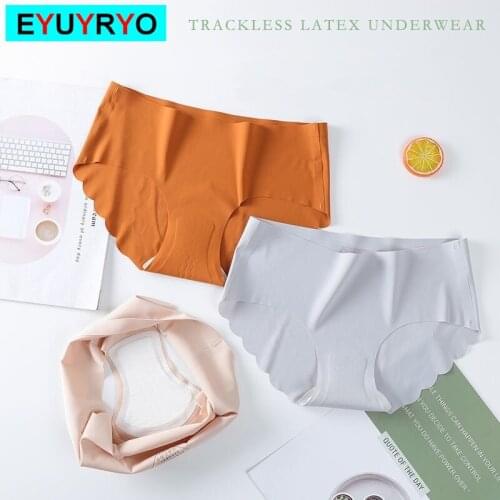Seamless Panties Women Sexy Underwear High Waist Briefs Lady Plus Size Comfort Underpants Antibacterial Lingerie Female Knickers