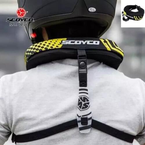 Scoyco Brand Flame-Retardant Windproof Motorcycle Neck Protector MX ATV Neck Brace Racing Protective Gear