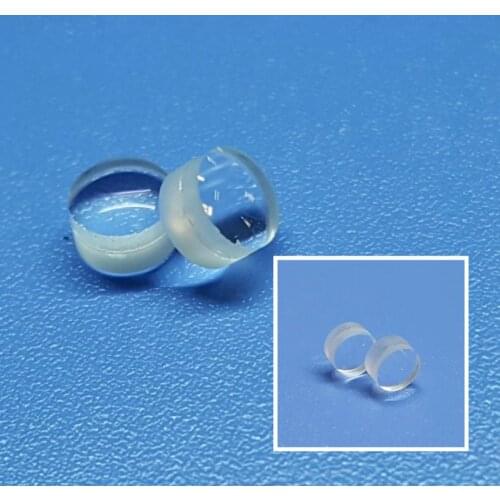 D4.7 Focal Length 6.2 Glass Aspheric Collimating Lens Laser Device Module Emission Diode Lamp Head Focus Lens