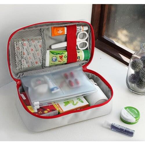 Travel Portable First Aid Kit Large Capacity Emergency Medical Box Outdoor Camping Survival Medical Bag For household Organizer