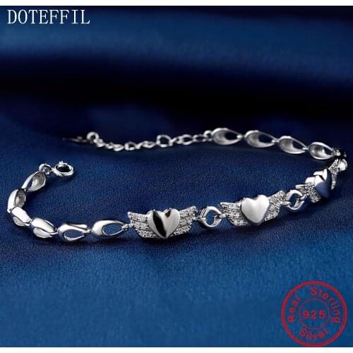 DOTEFFIL Bracelets With Charms