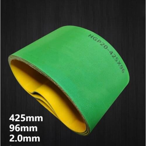Output conveyor belt 425x96x2 750x96x2 Nylon sheet belt for mask machine
