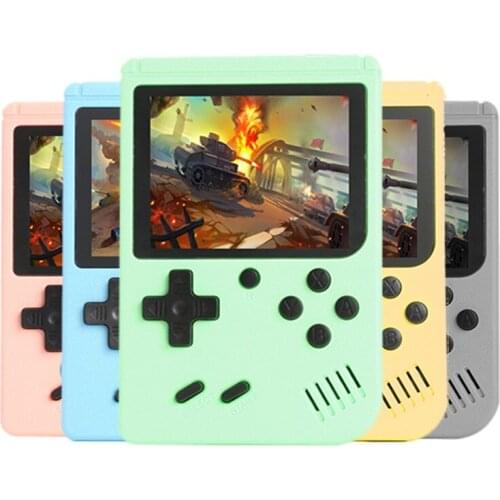 70PCS Free DHL Portable Retro Video Game Console 3.0 Inch Handheld Game Player Built-in 500 Classic Mini Games Box for Kids Gift